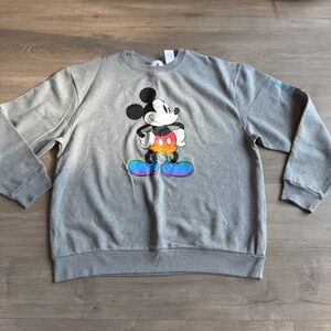 Disney Parks Walt Disney World Mickey Mouse pride sweatshirt - size XL